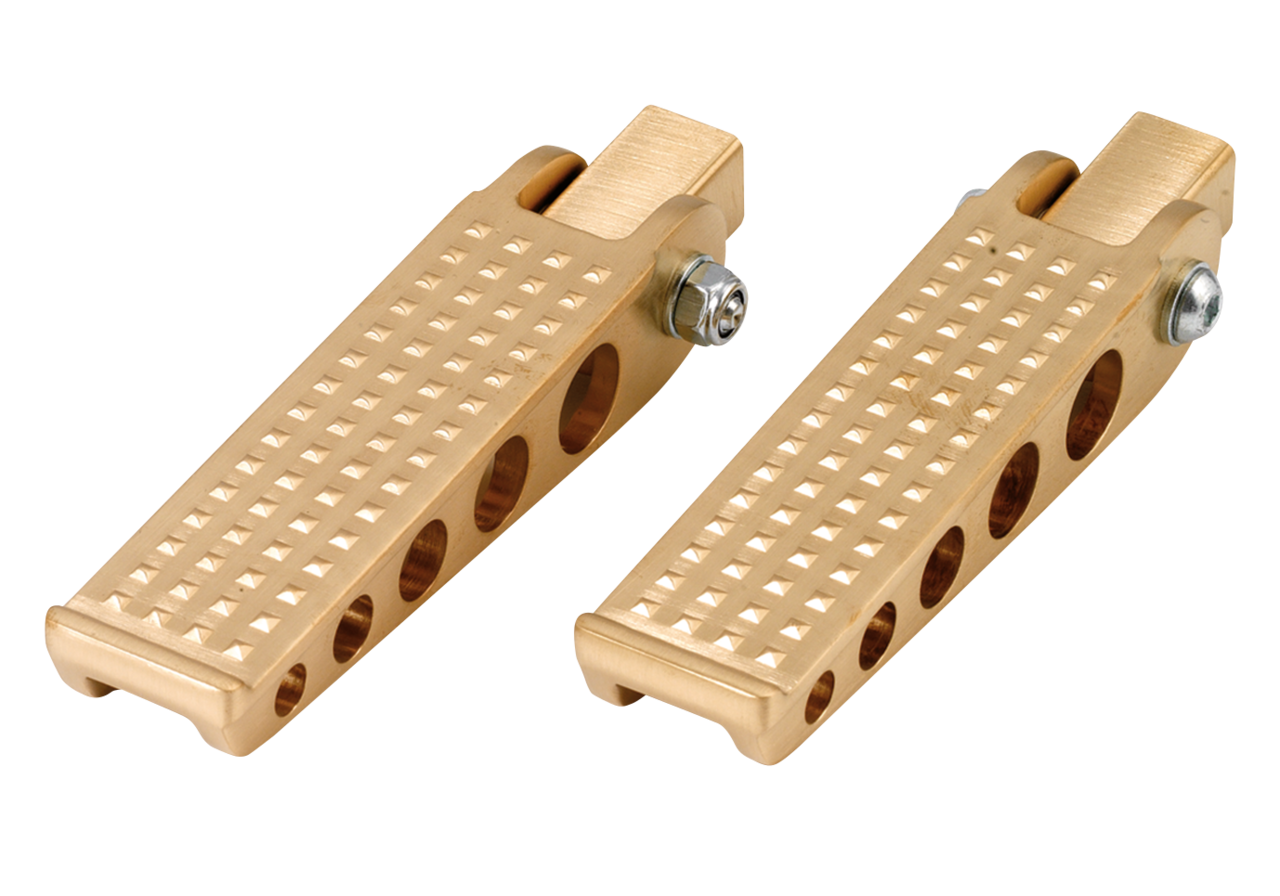 Kustom Tech Forged Brass Knurled Pegs – Foot Control