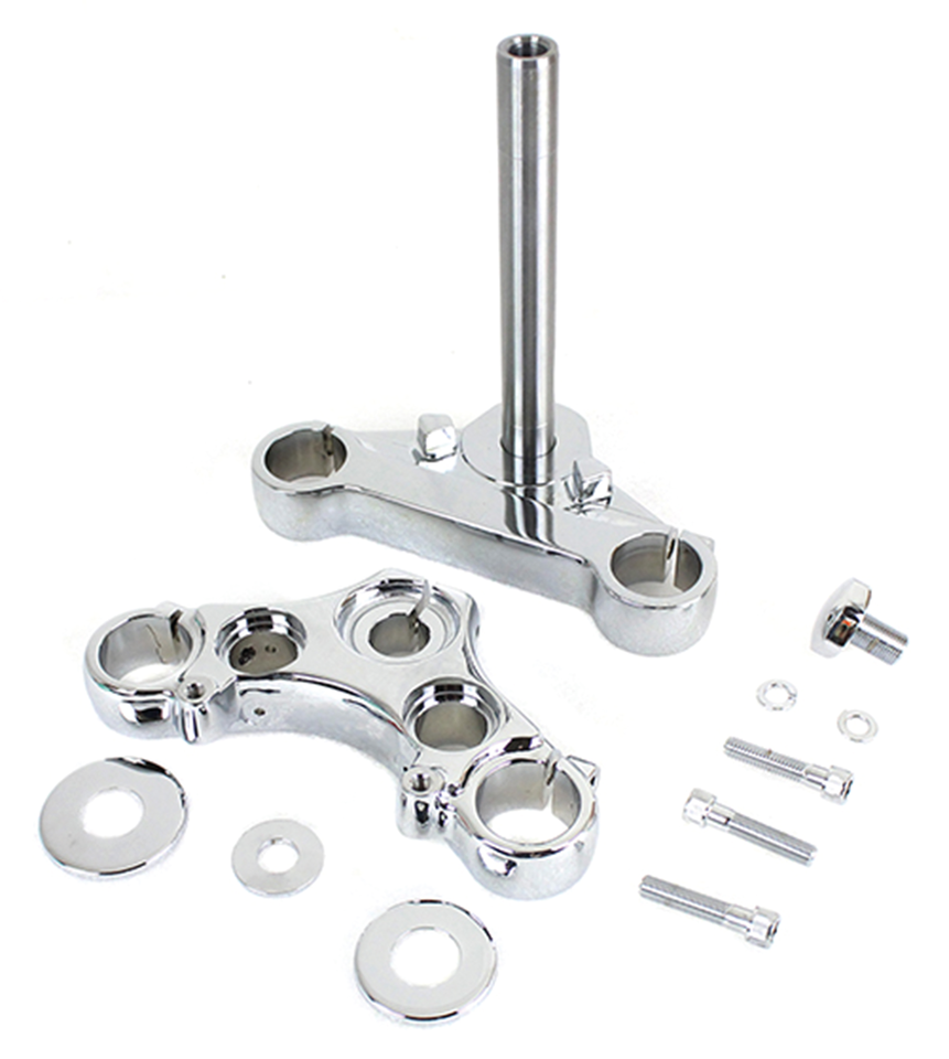 V-Twin Stock Style Triple Tree Kits for 39MM Forks – Front Forks