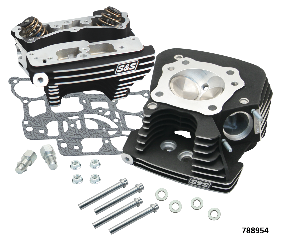S&S Super Stock Cylinder Heads for 2006-2017 Twin Cam – Engine