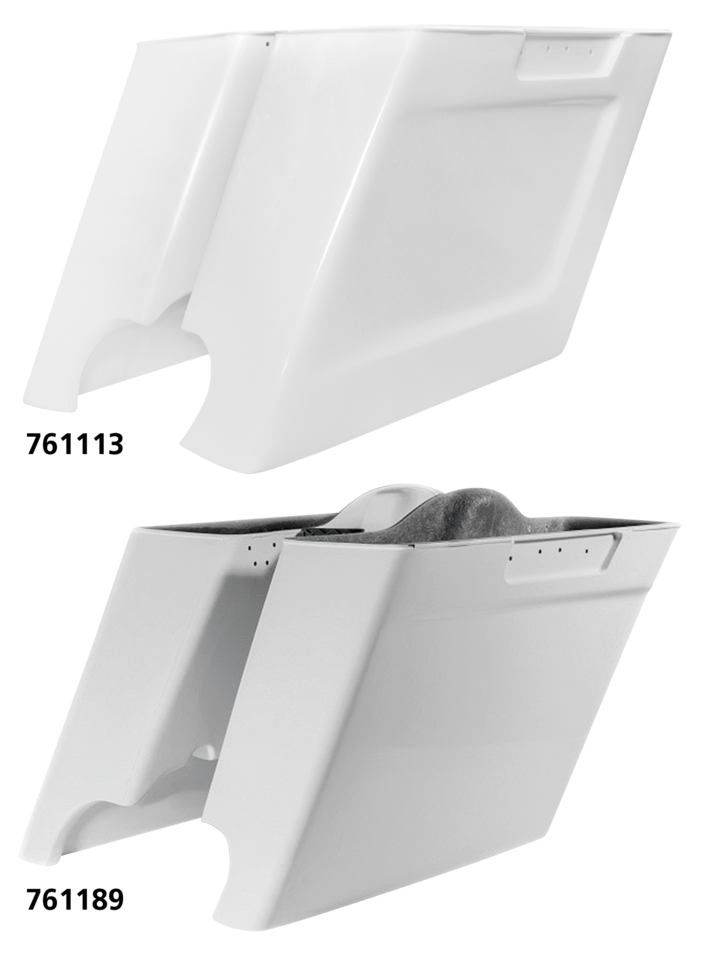 Tommy & Sons Fiberglass Saddlebag Bodies for Touring – Luggage