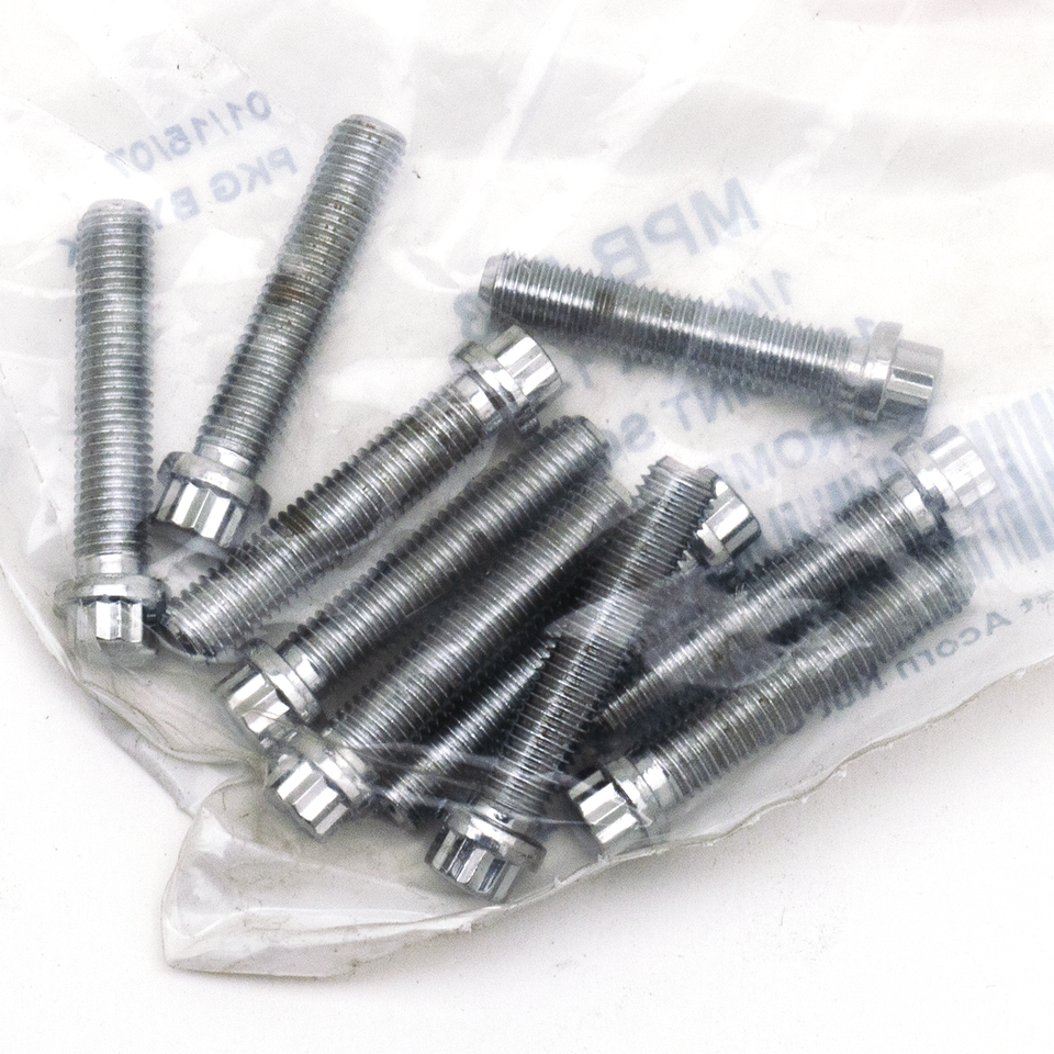 Midwest Acorn Nut Company Chrome Plated 12 Point Bolt Assortment Tray – Hardware