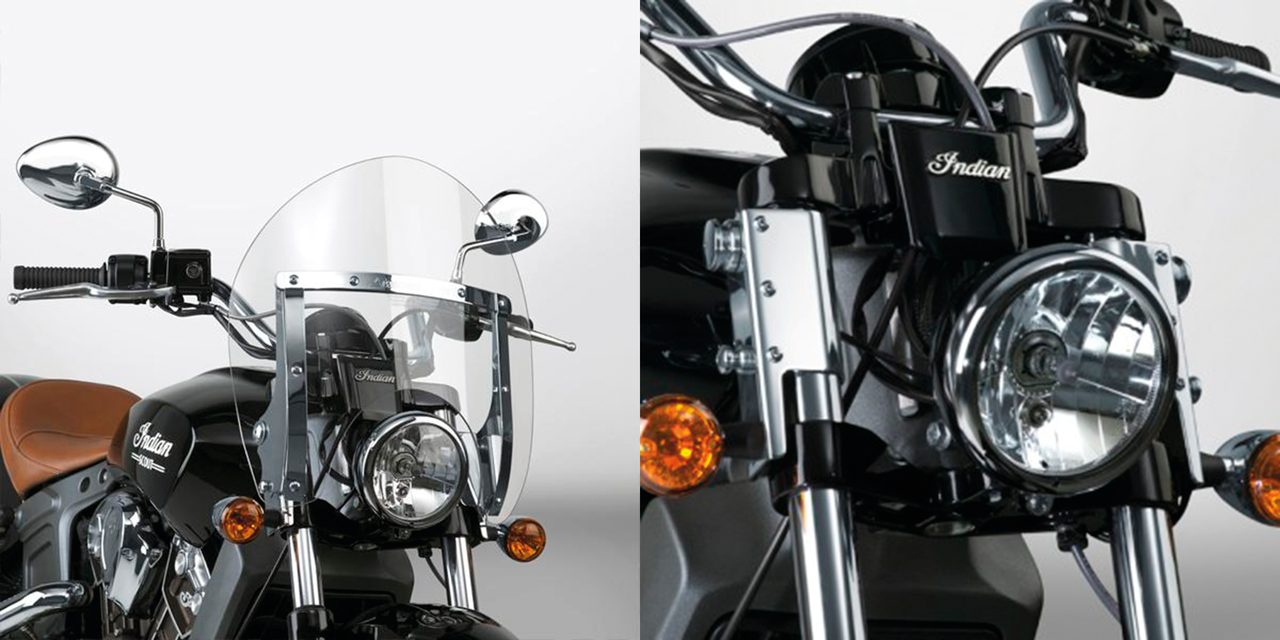 National Cycle Switchblade Shorty Quick-Release Windshields