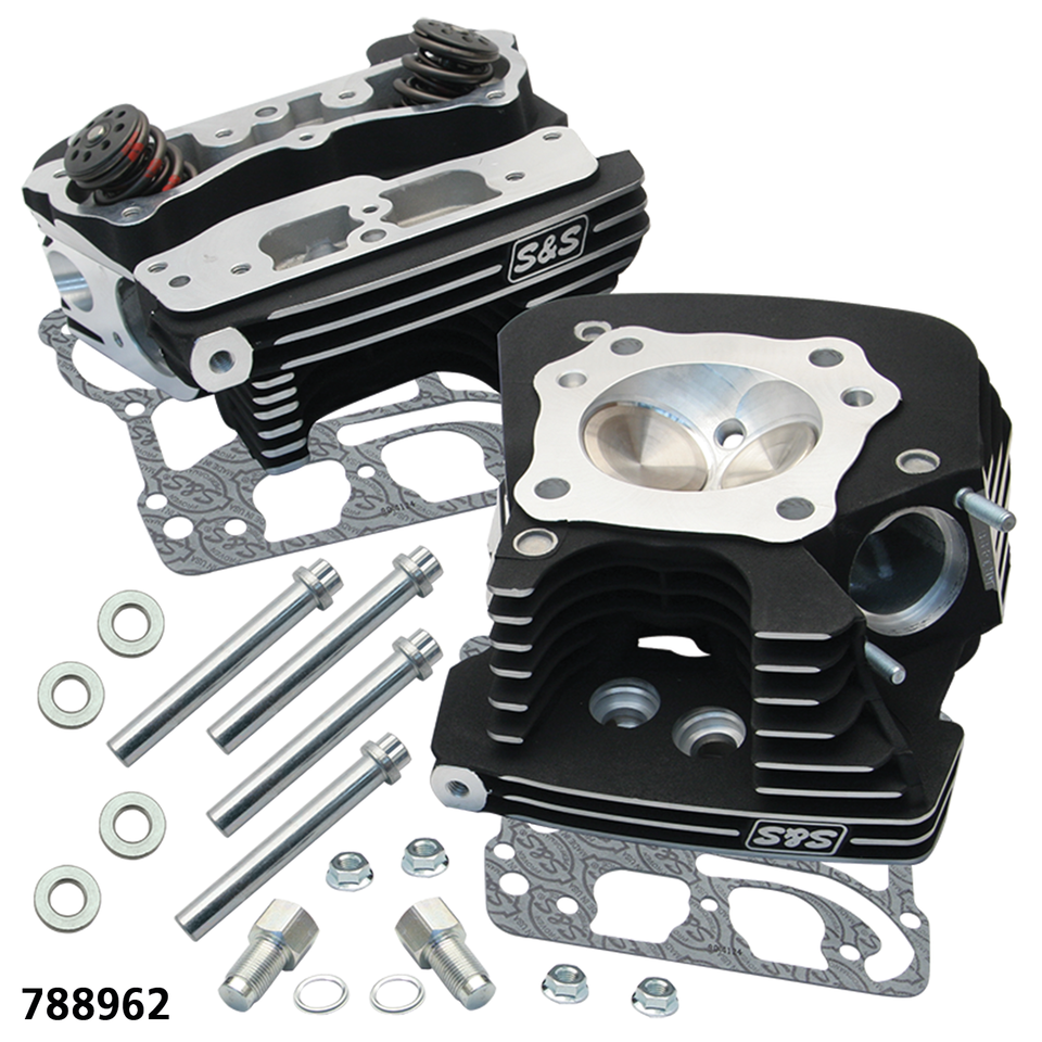 S&S Super Stock Cylinder Heads for 1999-2005 Twin Cam – Engine