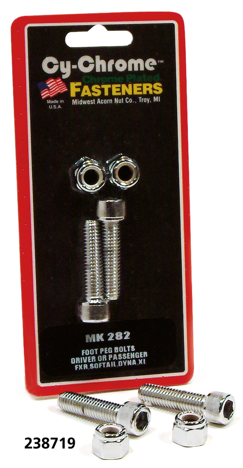 Midwest Acorn Nut Company Chrome Plated Bolt Kits – Hardware