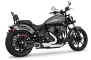 Freedom Performance Exhaust Combat Slash Cut 2-INTO-1 for Indian Powerplus & Thunderstroke