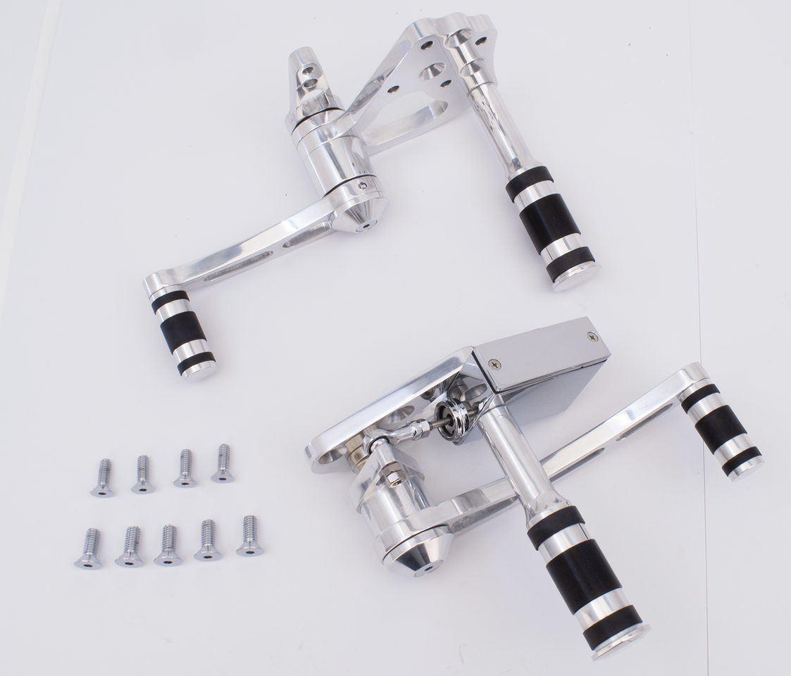 Zodiac Forward Control Kit for Softail & 4 Speed FX FL – Foot Control