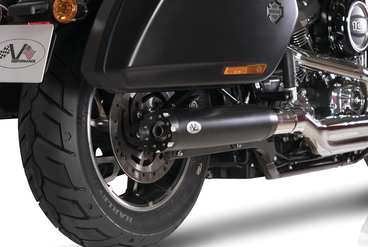 V-Performance Slip-On Mufflers for Sport Glide – Exhaust