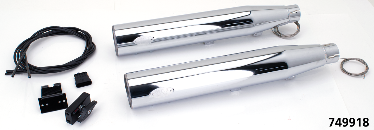 Mcj Adjustable Exhausts for Twin Cam Softail