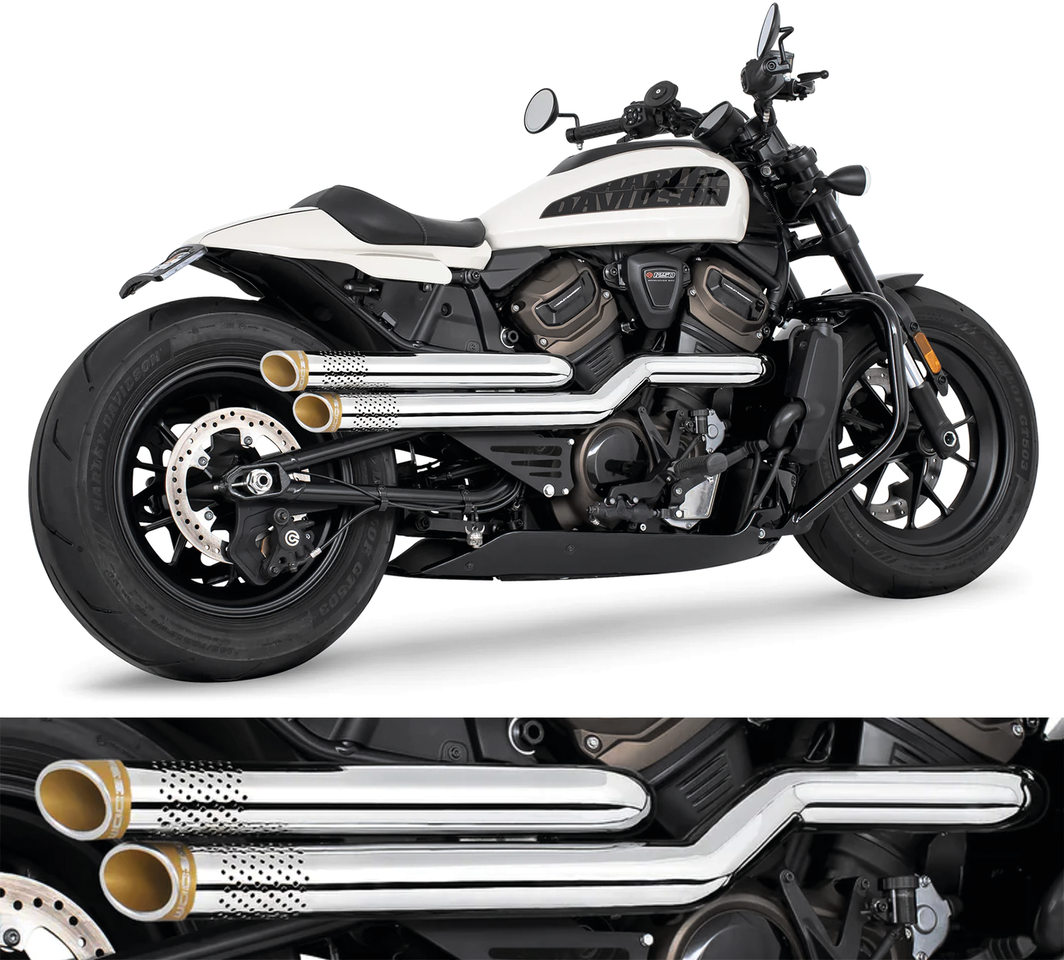 Freedom Performance Independence Exhausts for RH Sportster
