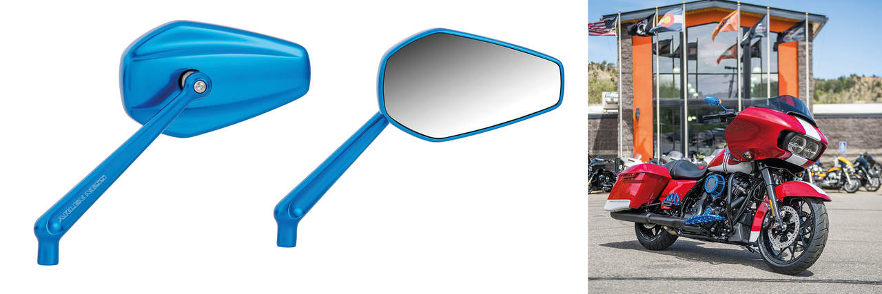 Arlen Ness Stocker Mirrors – Handlebar