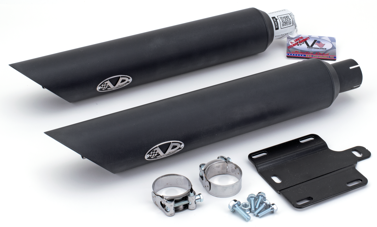 V-Performance Slip-On Mufflers for Indian Scout – Exhaust