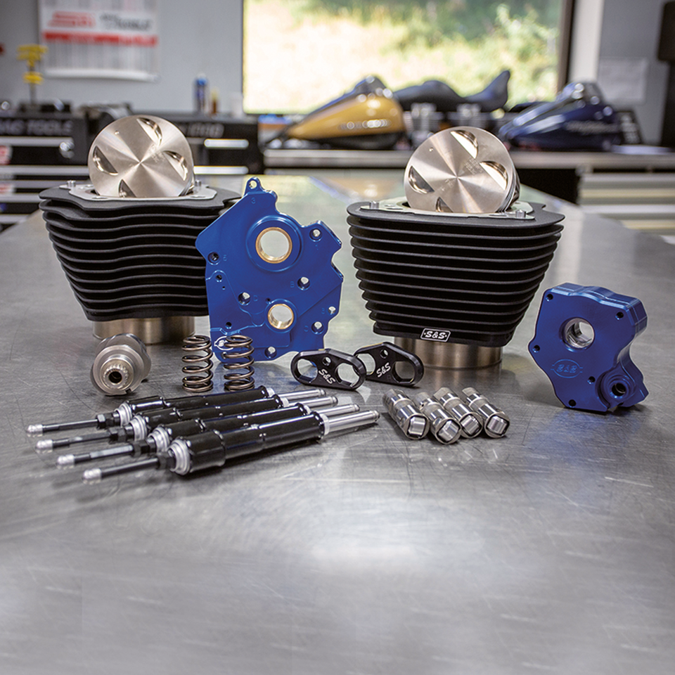S&S 124CI, 128CI, 129CI & 132CI Power Packages for Milwaukee Eight – Engine