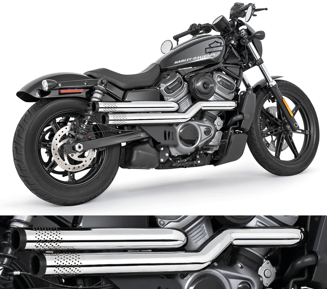 Freedom Performance Independence Exhausts for RH Sportster