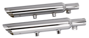 Zodiac Slip-On Mufflers for Big Twin and Sportster