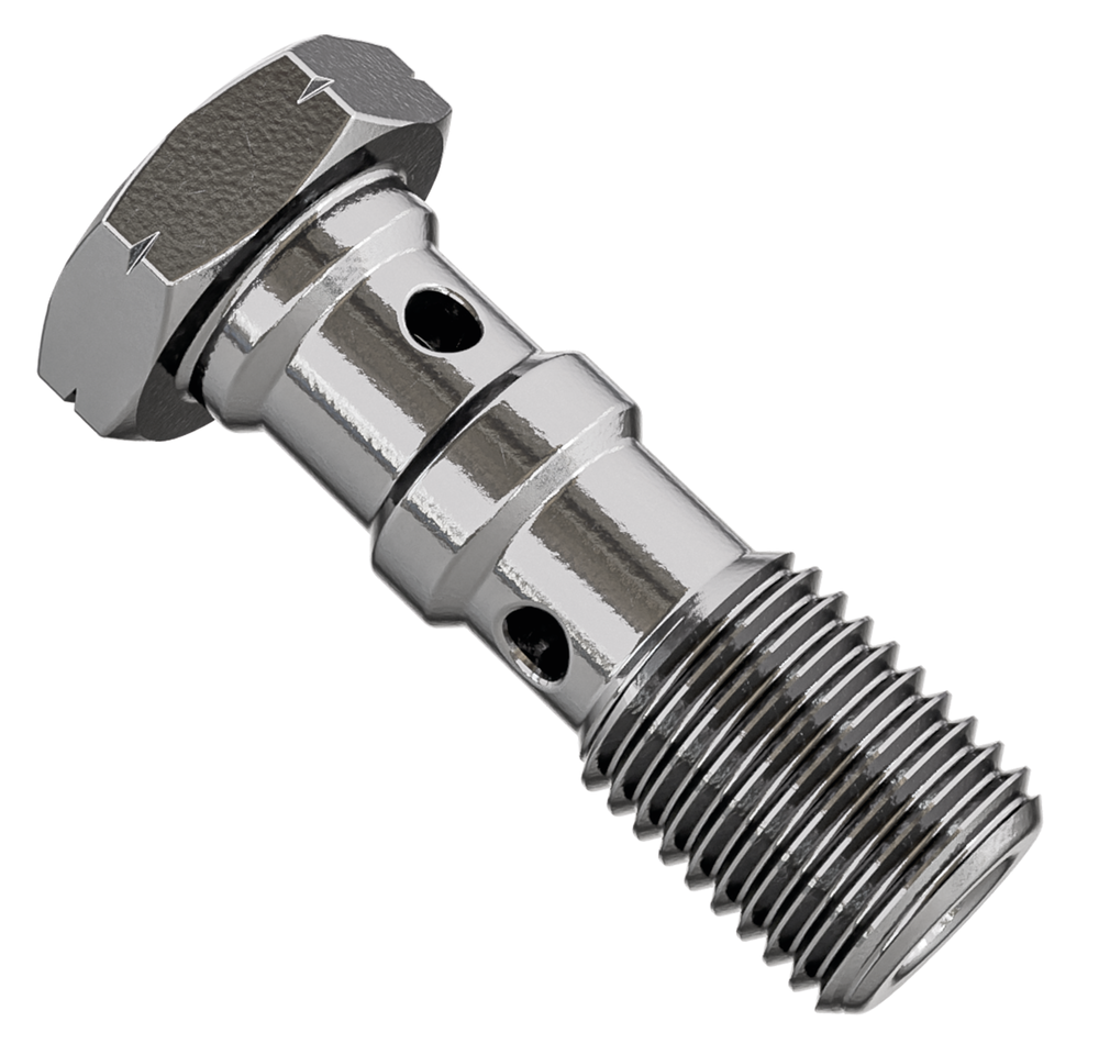 Goodridge Double Banjo Bolt – Control Cables & Hydraulic Lines