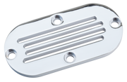 Zodiac Vented Chrome Outer Primaries for Dyna and Softail – Primary & Clutch