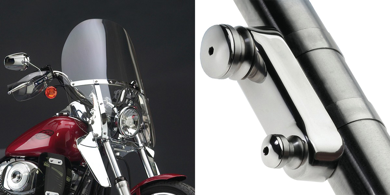 National Cycle Switchblade 2-UP Quick-Release Windshields
