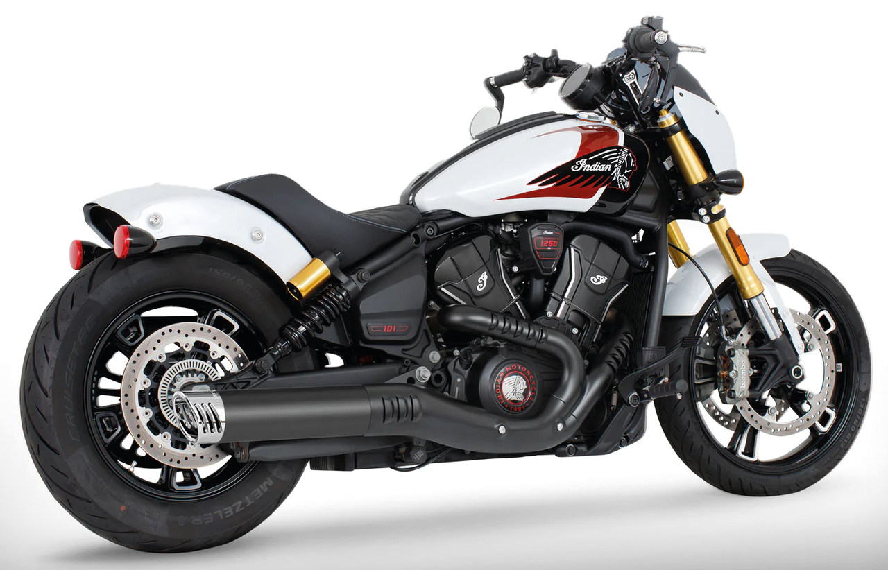 Freedom Performance Exhaust 4" Slip-Ons for Indian Scout 2025 to Present