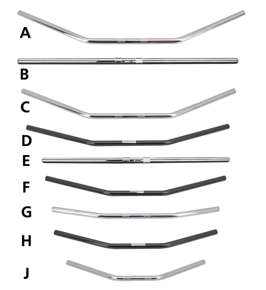 Fehling One Inch Diameter Drag Bars – Handlebar