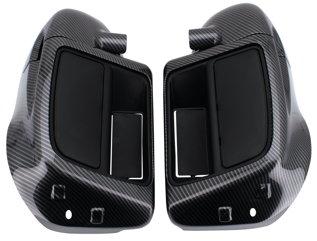 Zodiac Carbon Look Fairing Lowers with Glove Boxes – Windshield