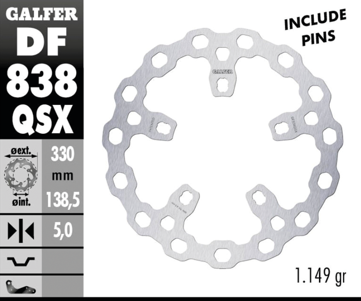Galfer "big Cubiq" Disc Brake Rotors