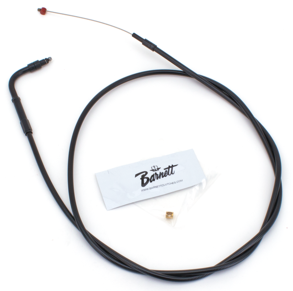 Barnett Clutches & Cables T04 - Throttle & Idle Cable 1996-2015 Softail, 1996-2017 Dyna, 1996-2001 Carburetor Equipped Touring & 2007 to Present Sportster – Control Cables & Hydraulic Lines