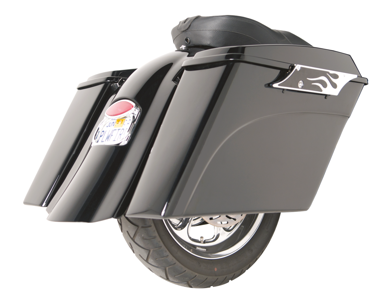 Arlen Ness Down-N-Out Stretched Saddlebags & Fenders – Luggage