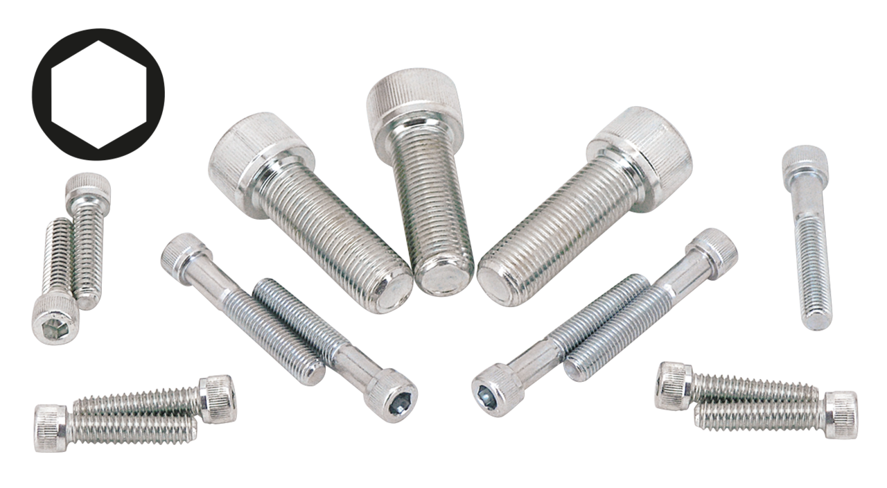 Midwest Acorn Nut Company Chrome Plated Allen Head Screws Assortment – Hardware