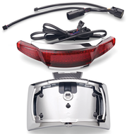 Ciro Latitude Lightstrike Tail Light & License Plate Holder for Touring – Electric & Light
