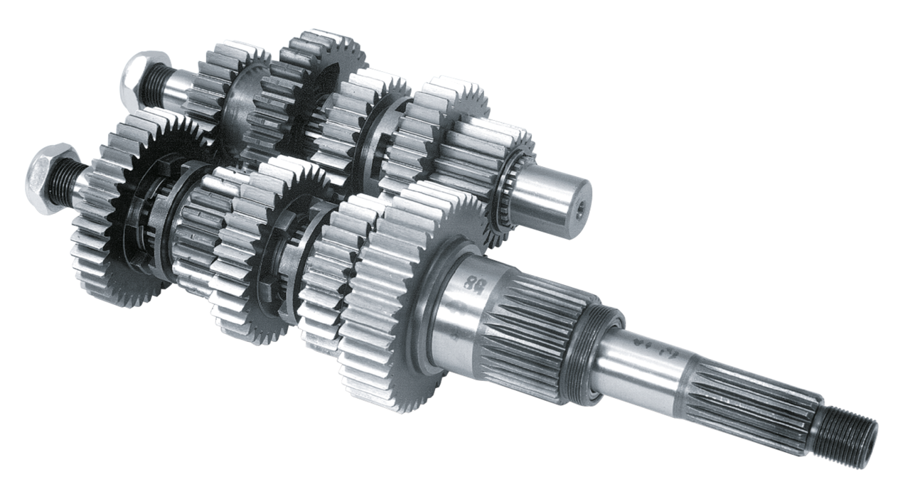 Cruise Speed Zodiac's 5 Speed Big Twin Transmission Gears & Shafts Set
