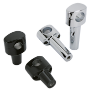 Zodiac Fusion Ii Billet "tapered Oval Head" Fat Bar Risers – Handlebar