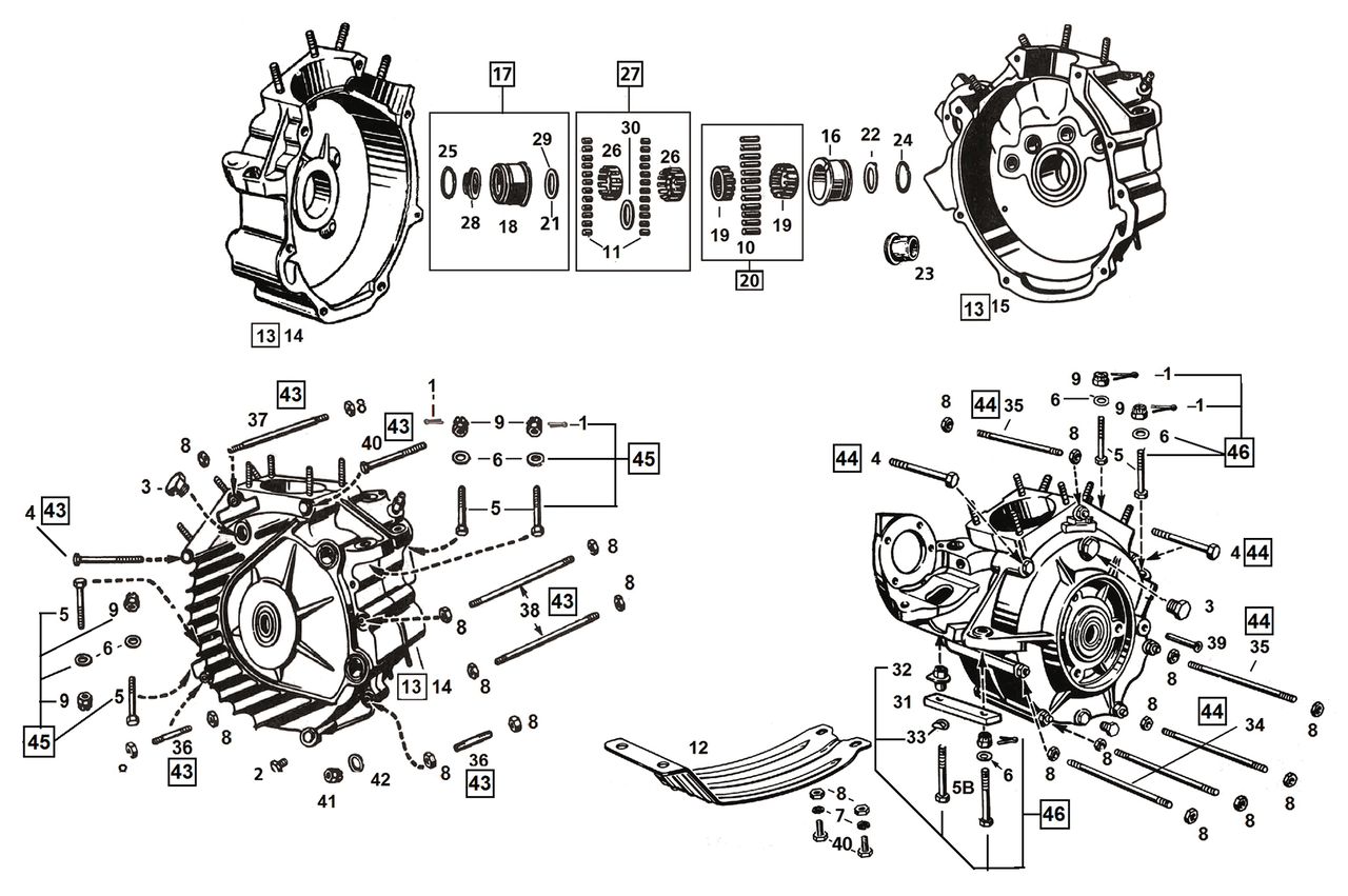 Samwel Supplies Lower End 45CI & Big Twin Side Valve Models – Engine