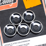 Colony Companion Countersunk Chrome Washers – Hardware