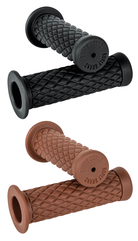 Burly Diamondback Rubber Grips – Handlebar