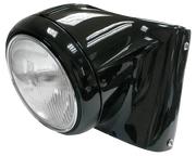 Zodiac Headlight Housing Conversion Kit for Heritage Softail and Fat Boy – Electric & Light