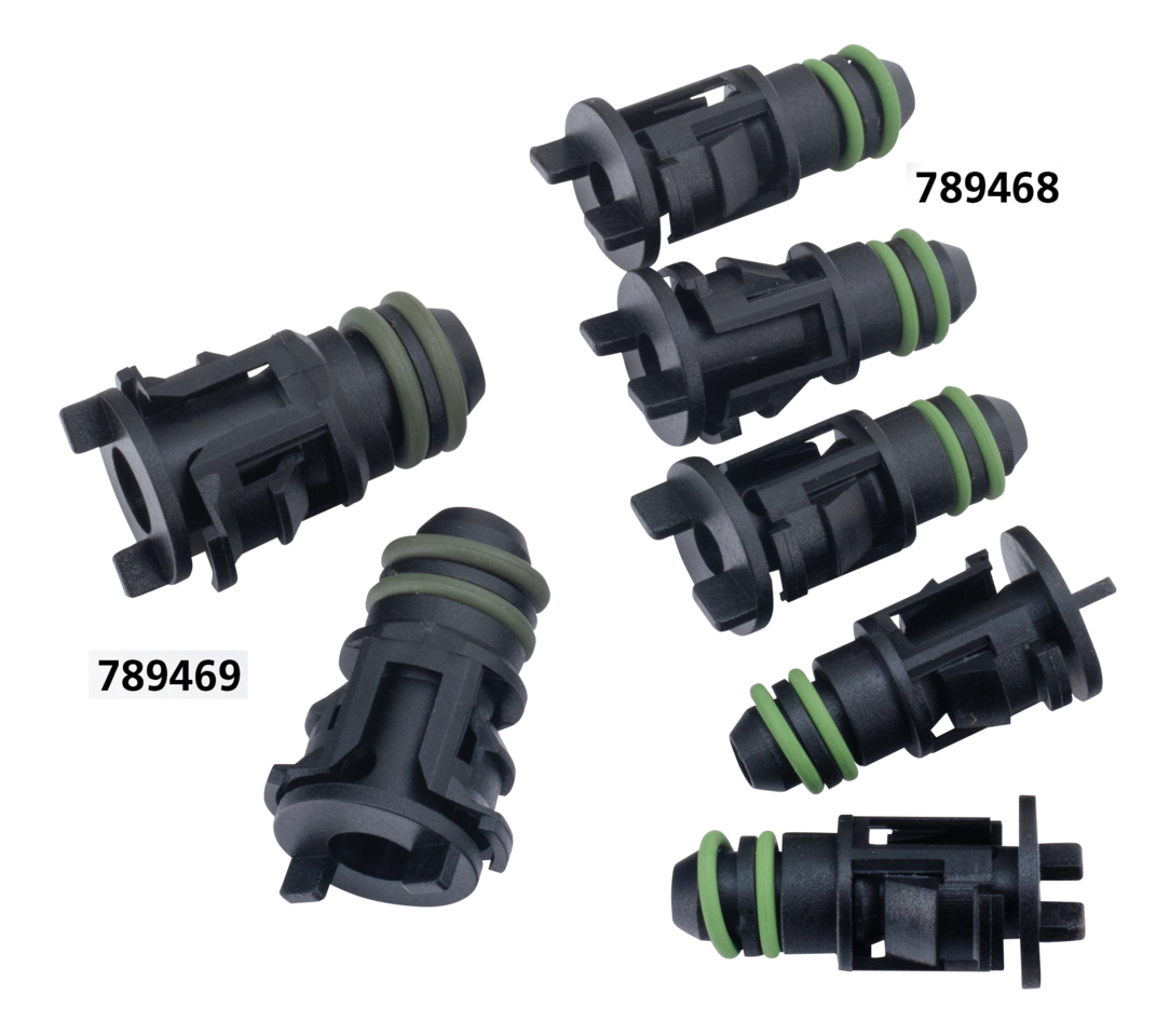 V-Twin Oil Line Retainers for Twin Cam Softail – Gas- & Oil Tank
