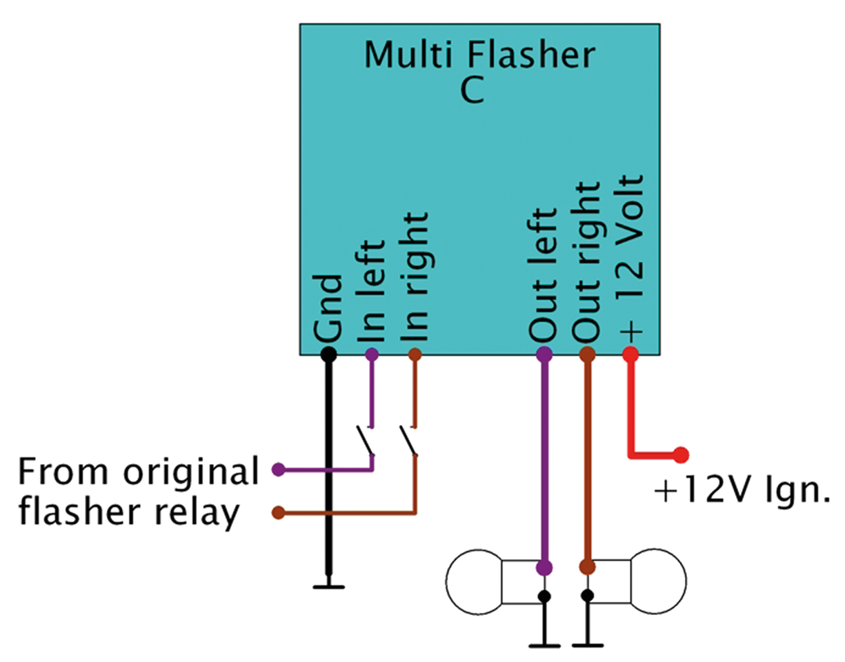 Axel Joost Elektronik Elektronikbox Constant Frequency Flasher – Electric & Light