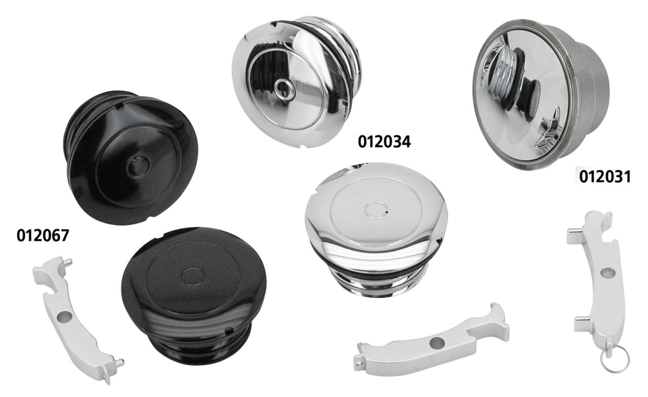 Zodiac Flush Mount Gas Caps – Gas- & Oil Tank
