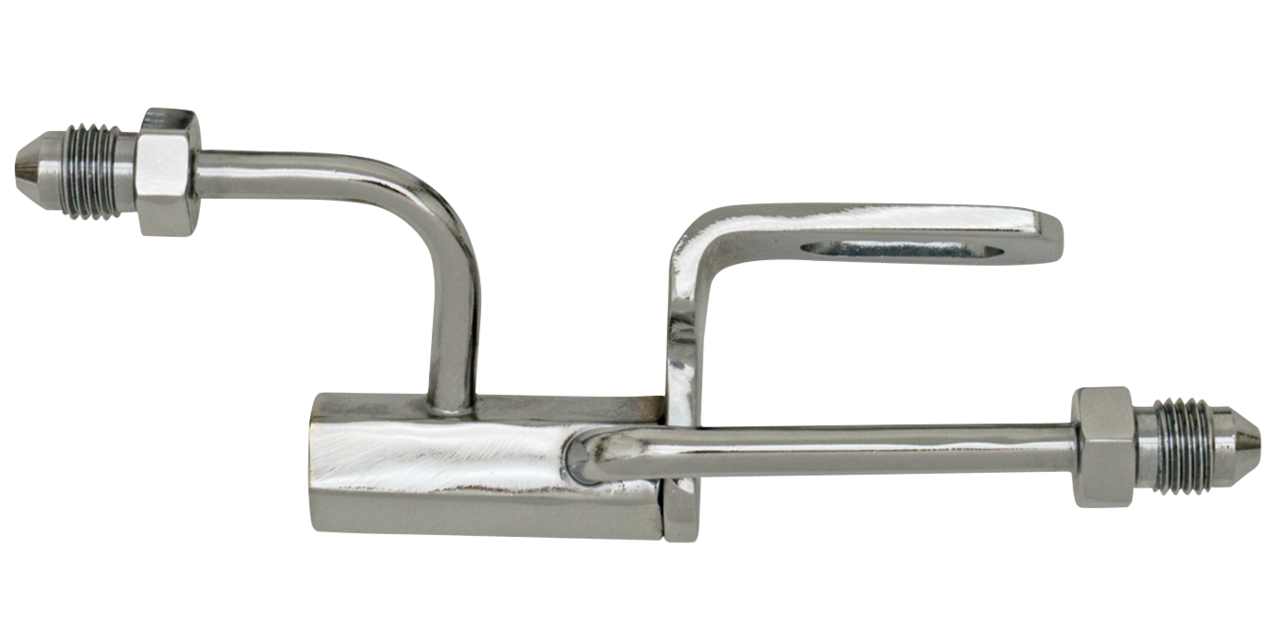 Goodridge Rear Brake Line Tees for Softail – Control Cables & Hydraulic Lines