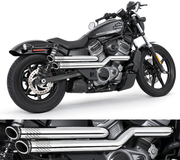 Freedom Performance Independence Exhausts for RH Sportster