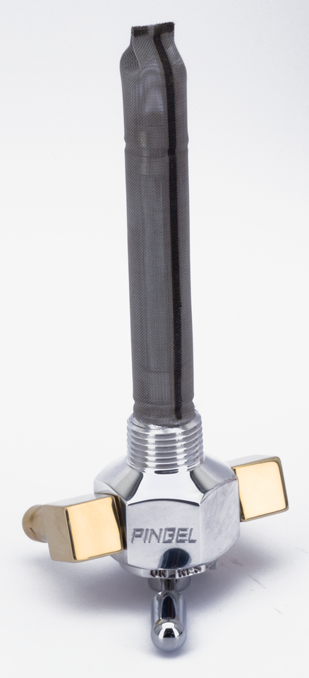 Pingel Power-Flo High Volume Petcocks – Gas- & Oil Tank