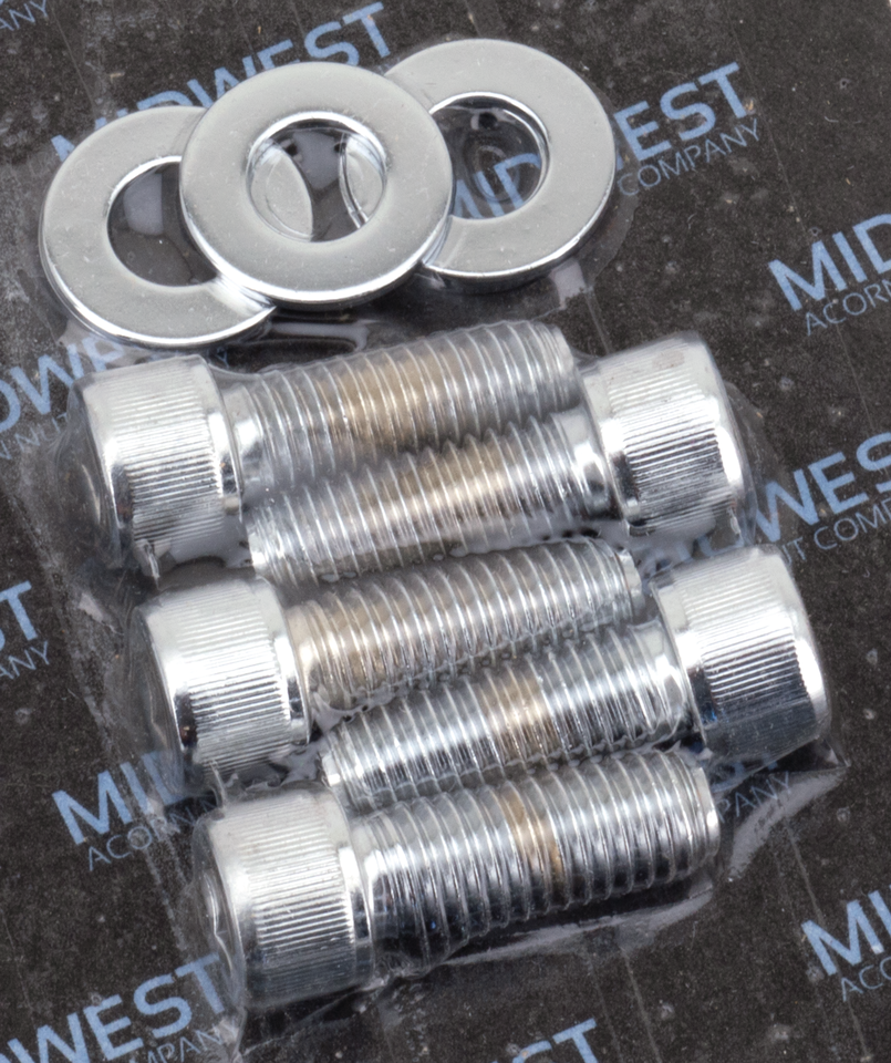 Midwest Acorn Nut Company Chrome Plated Sprocket & Pulley Bolts & Screws – Final Drive