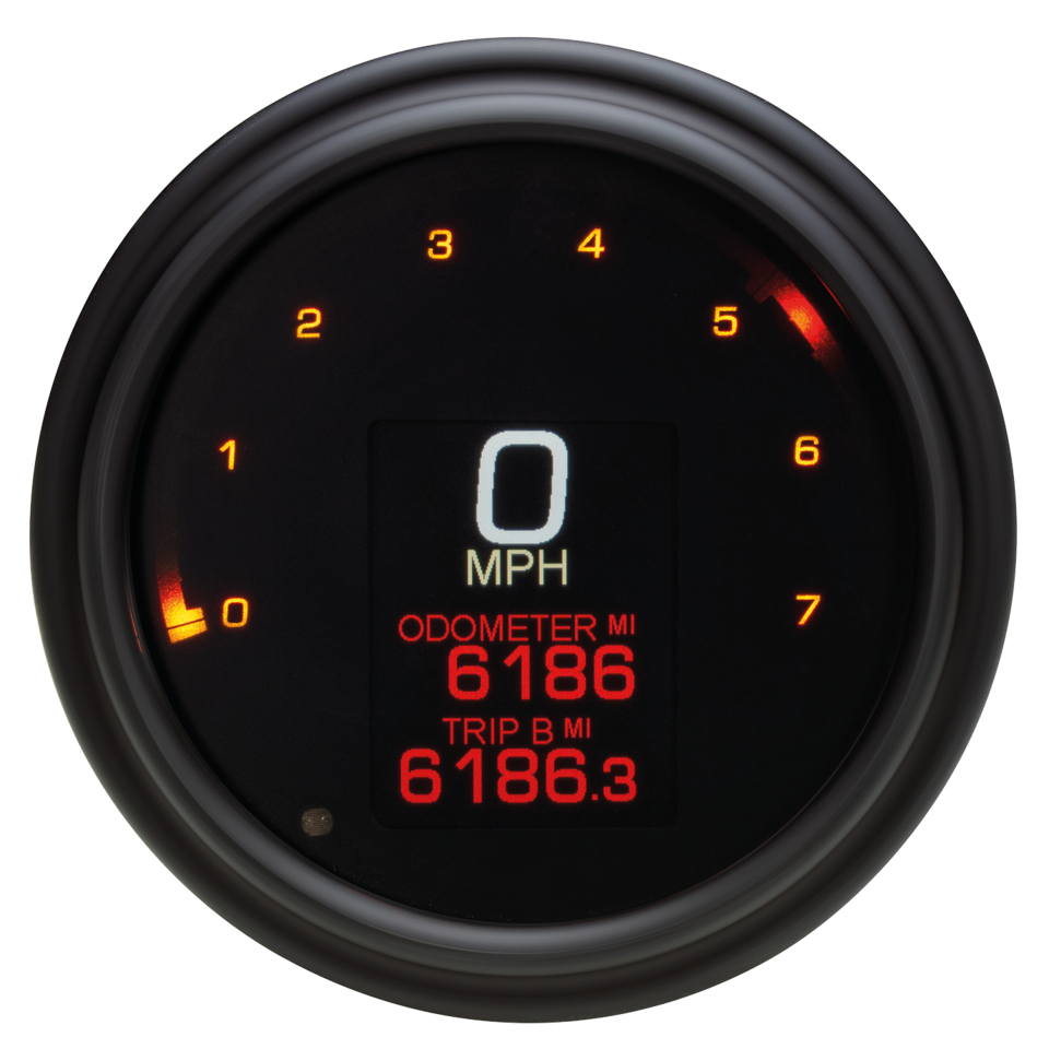 Dakota Digital MLX-2000 Fat Bob Style Speedo Tacho – Gauges & Dashes