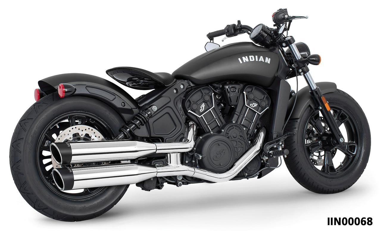 Freedom Performance Exhaust 4" Slip-Ons for Indian Scout 2015-2024