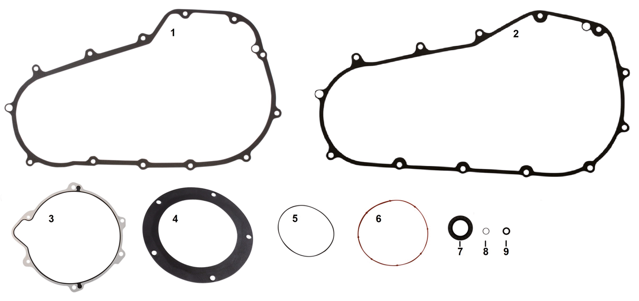 James Gaskets Milwaukee Eight Primary Gaskets & Seals – Gasket & Seals
