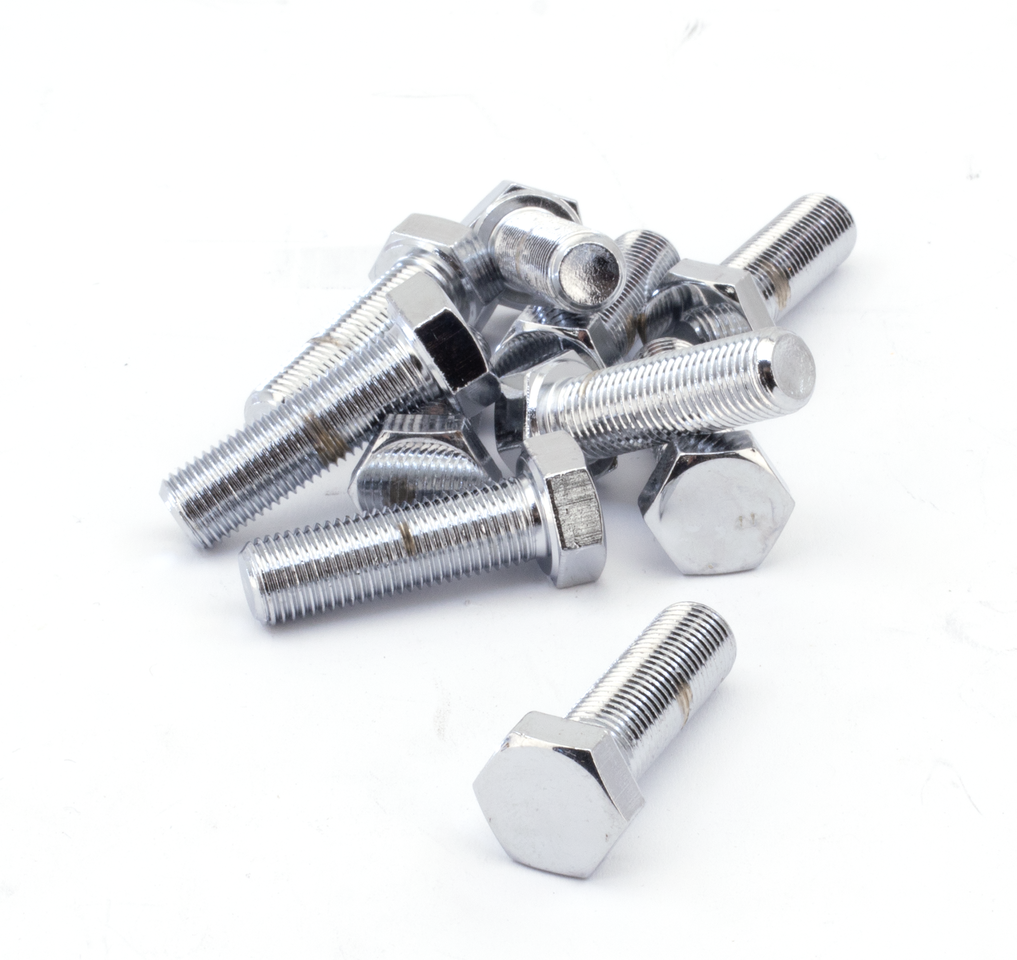 Midwest Acorn Nut Company Chrome Plated Hex Head Cap Screws Assortment – Hardware