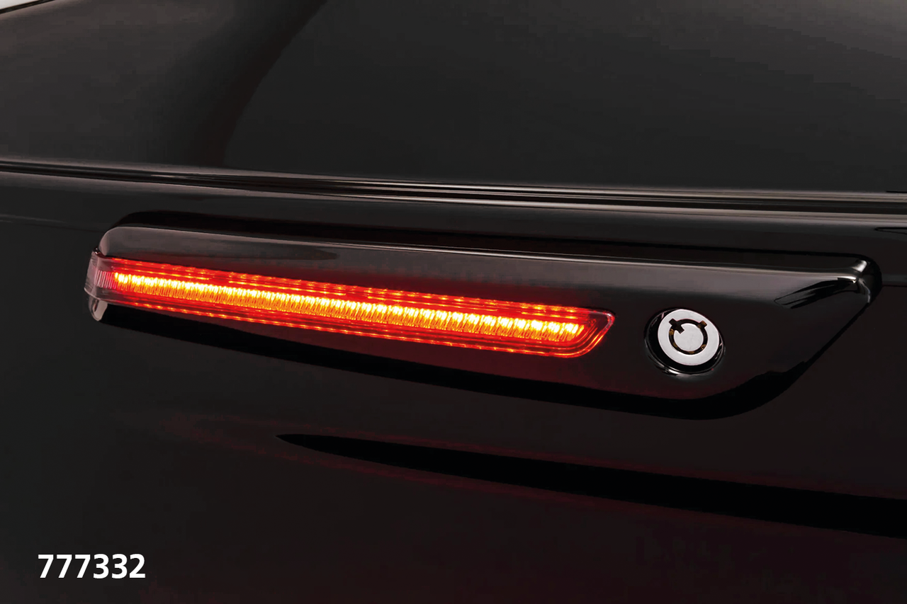 Ciro Lighted Saddlebag Latch Covers for Touring – Electric & Light