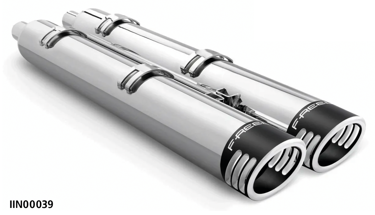 Freedom Performance Exhaust 4" Slip-Ons for Indian Powerplus & Thunderstroke