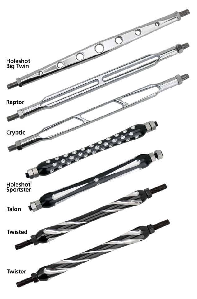Zodiac Genuine Zodiac Billet Custom Shifter Rods – Foot Control