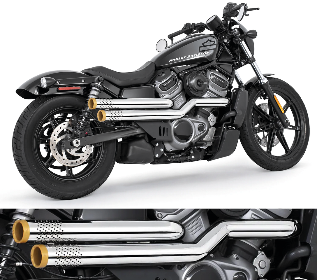Freedom Performance Independence Exhausts for RH Sportster